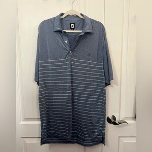 FootJoy Golf Polo Shirt
Brenton Stripe Pique Knit
Men's Size Large